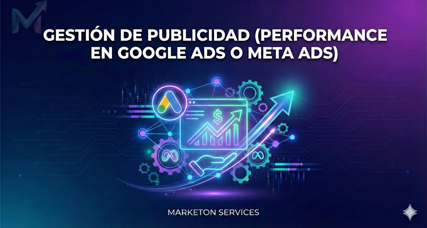 Gestión de Publicidad (Performance)