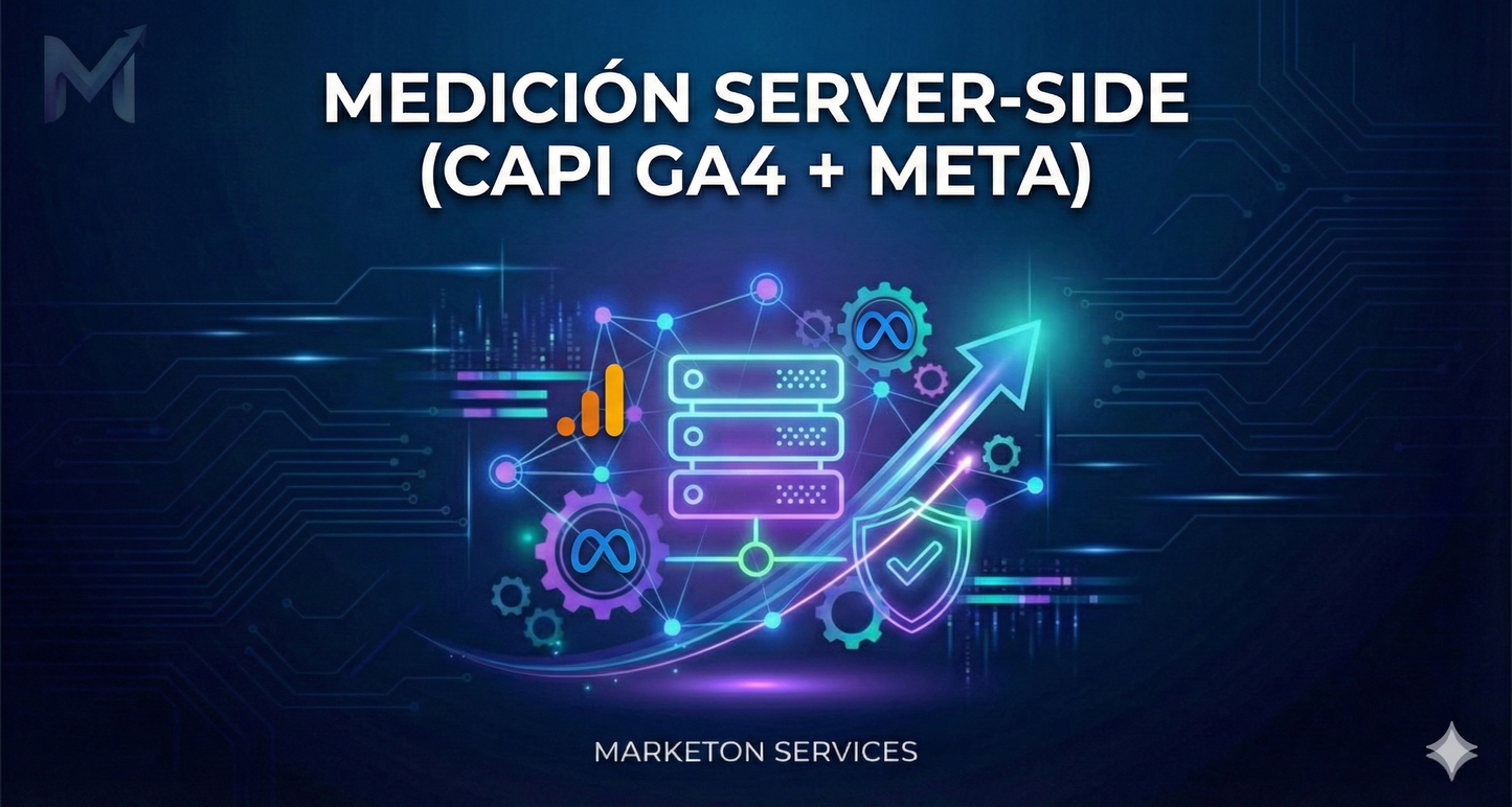 Medición Server-Side (CAPI GA4 + Meta)