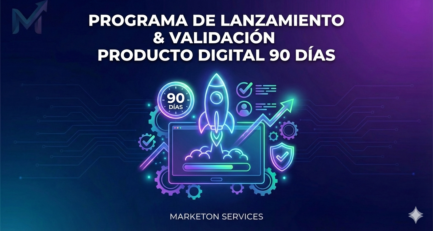 Programa de Lanzamiento & Validación Producto Digital 90 Días (Starter)