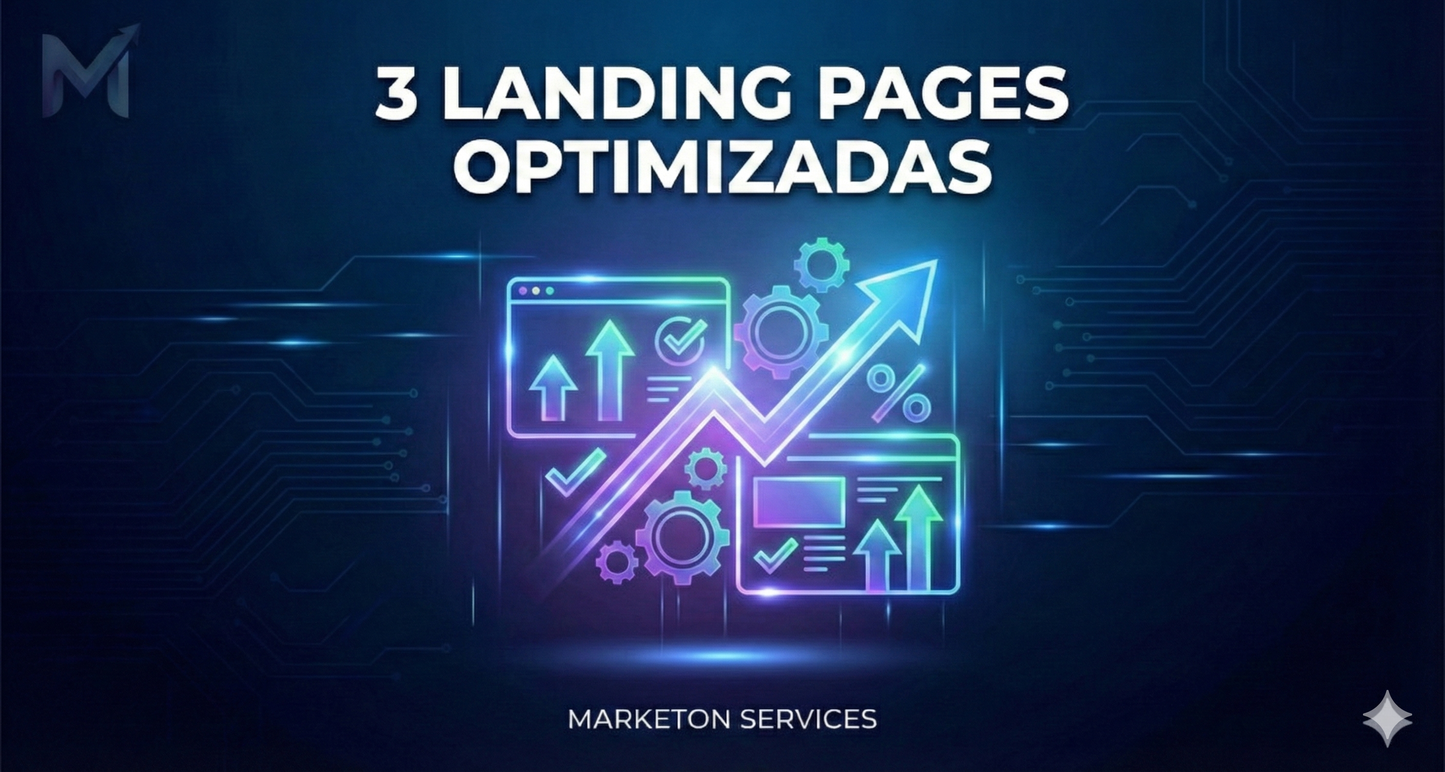 3 Landing Pages Optimizadas