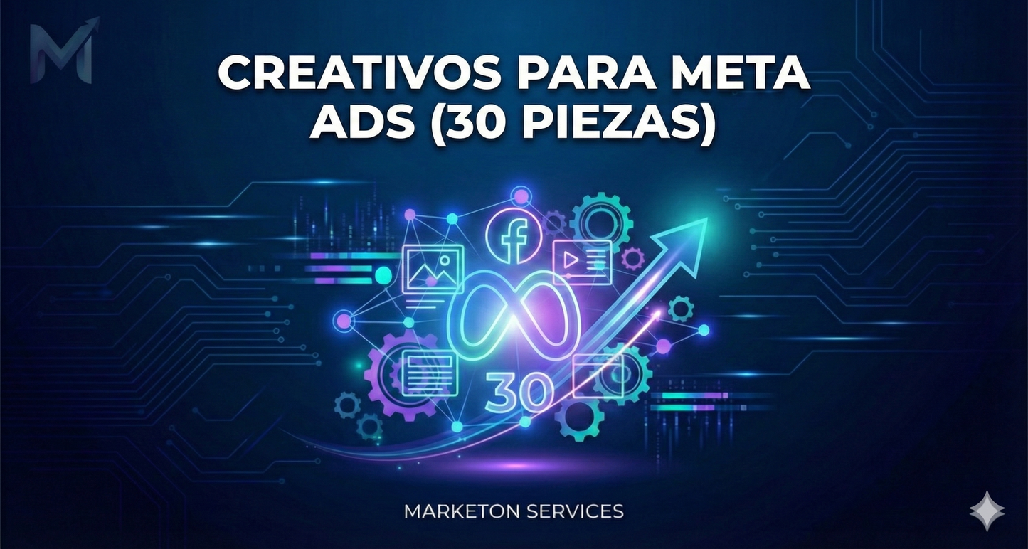Creativos Para Meta Ads (30 piezas estáticas)